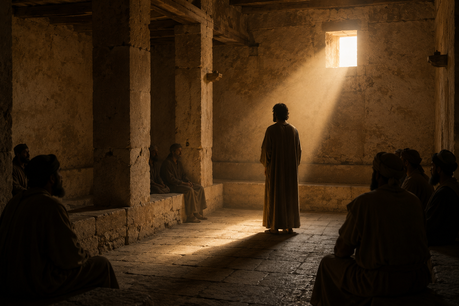 Un homme qui parle comme Dieu